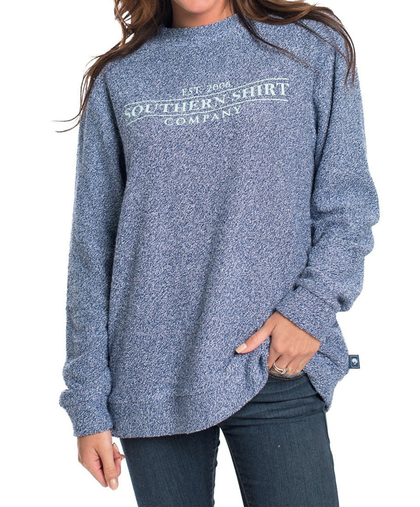 Southern Shirt Co Heather Loop Knit Terry Pullover Shades Sunglasses