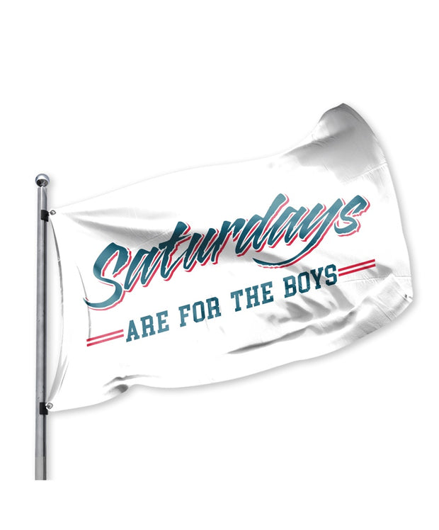 Old Row - Saturdays Are For The Boys Flag