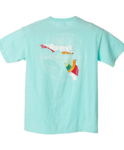 Southern Shirt Co - Florida Wooden State Tee