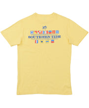 Southern Tide - Nautical Flags T-Shirt - Sunshine