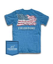 Fieldstone - Distressed Flag Tee