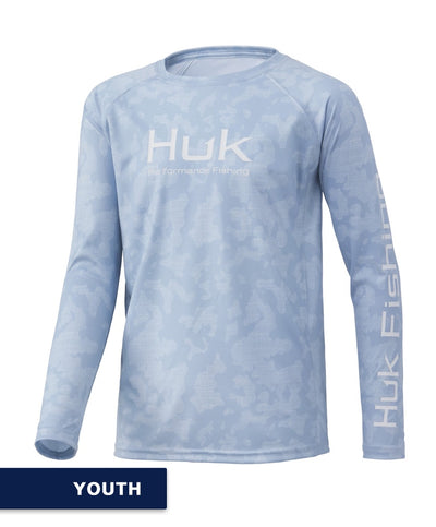 Huk - Youth Running Lakes Pursuit Long Sleeve