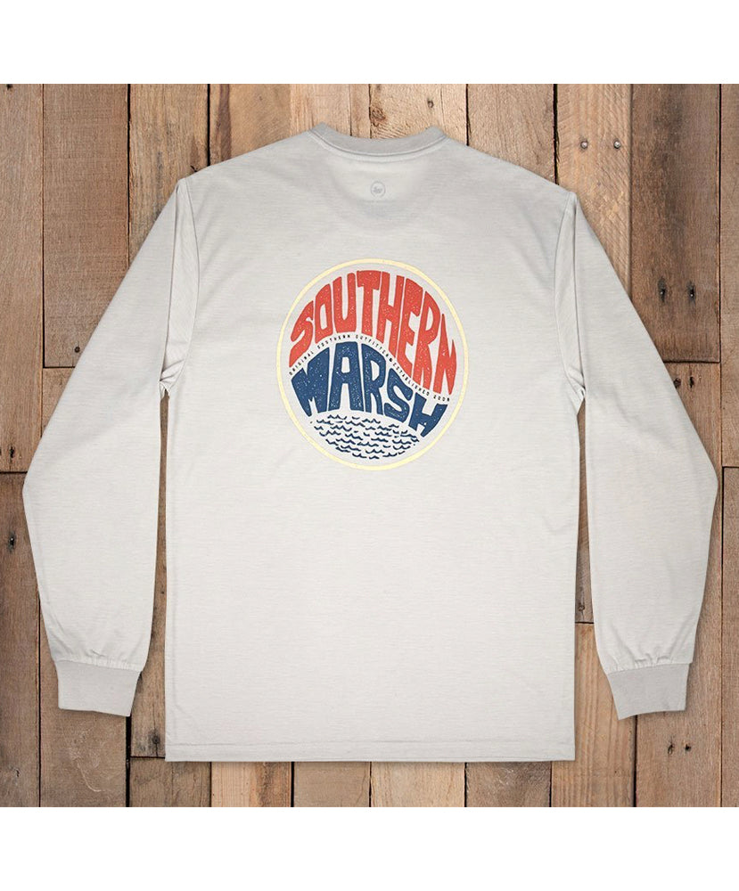 Southern Marsh - FieldTec Comfort - Retro Riptide Long Sleeve Tee