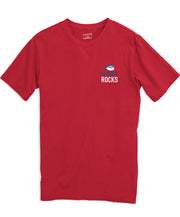 Southern Tide - Freedom Rocks Tee - True Red Front