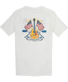 Southern Tide - Freedom Rocks Tee - Classic White