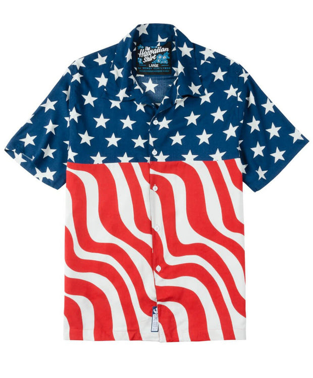 Rowdy Gentleman - Stars N Stripes Hawaiian Shirt