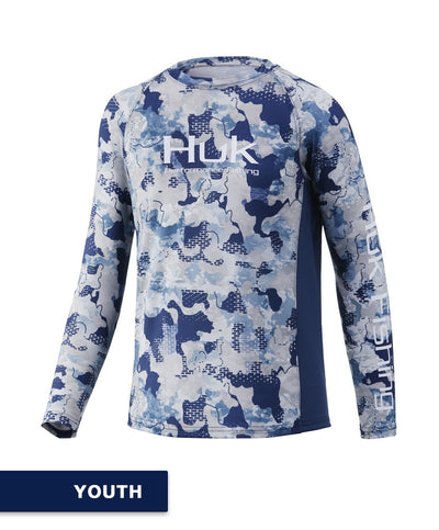 Huk - Youth Current Camo Pursuit Long Sleeve – Shades Sunglasses