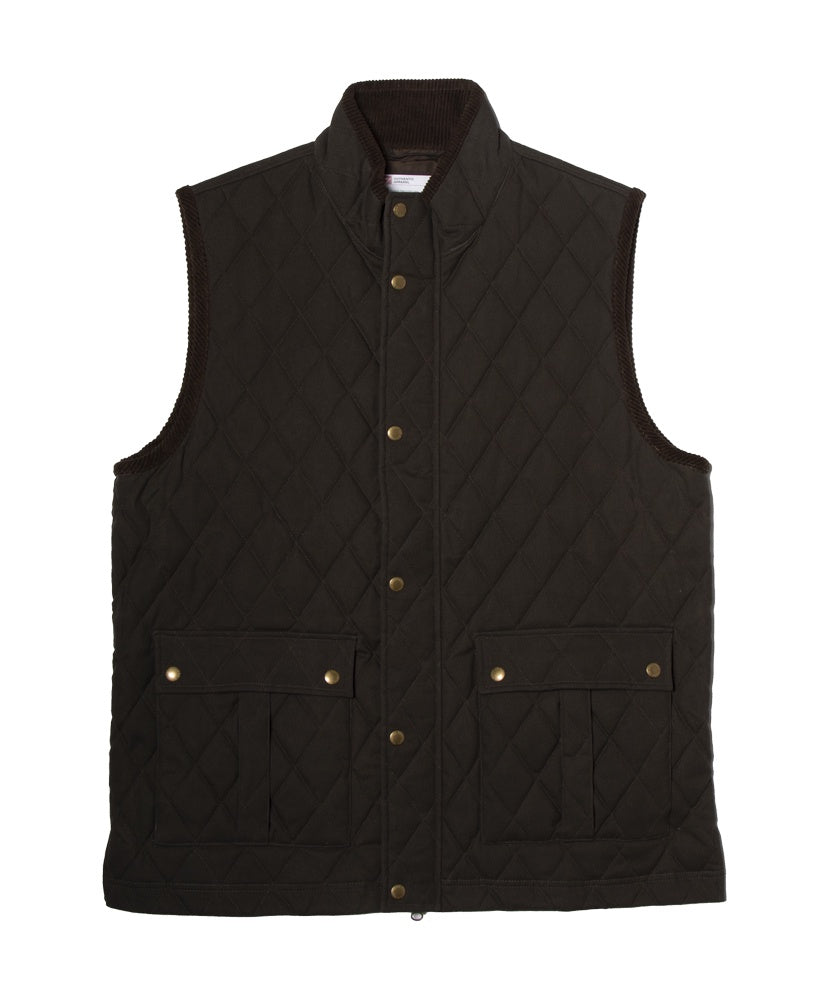 Barbour waxed shops cotton vest