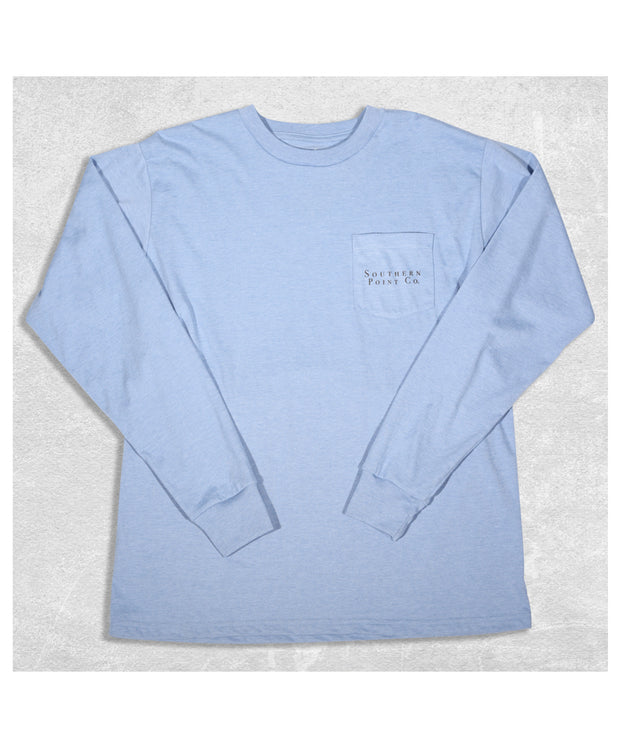 Southern Point - Silhouette Block Long Sleeve Tee