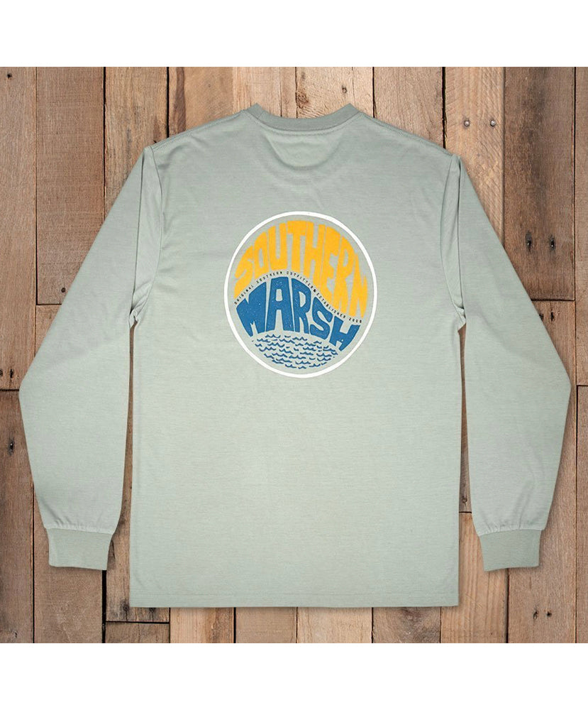 Southern Marsh - FieldTec Comfort - Retro Riptide Long Sleeve Tee