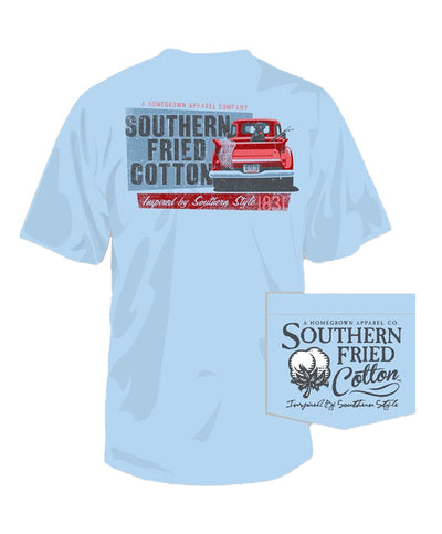 Southern Fried Cotton - Dog Gone Fishing Tee