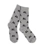 Southern Socks - AL Letter Socks