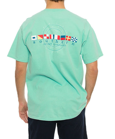 Southern Shirt Co. - Nautical Flag Tee - Island Reef