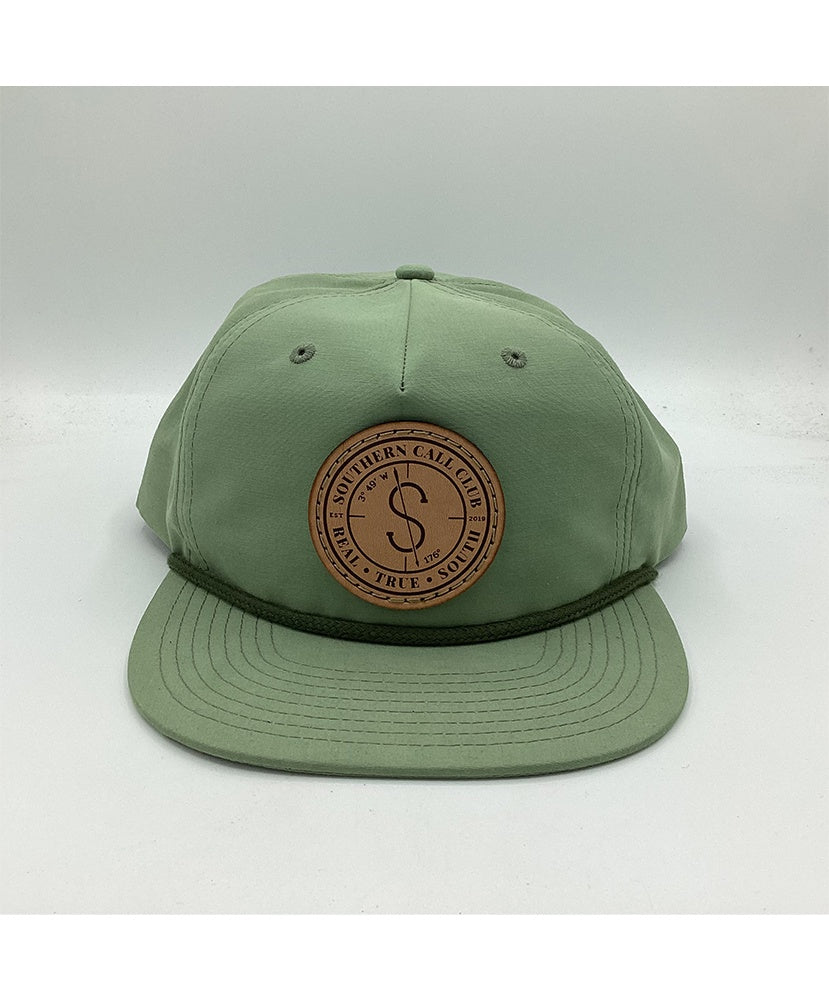 Southern Call Club - Leather Patch Rope Hat