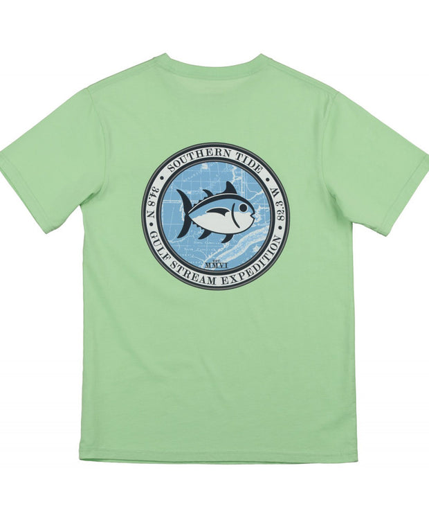 Southern Tide - Gulf Stream Tee - Lime