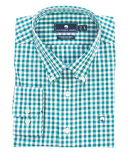Southern Shirt Co - Lakeview Gingham Cotton Club Shirt Long Sleeve