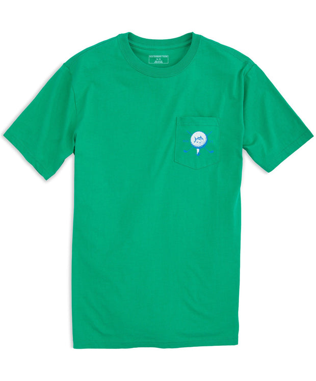 Southern Tide - 19th Hole T-Shirt - Augusta Green Front