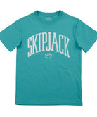 Southern Tide - Kids Varsity Skipjack T-shirt - Gulfstream