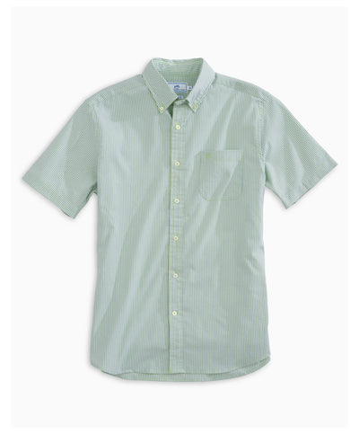 Southern Tide - Sugar Cane Seersucker Short Sleeve Sport Shirt