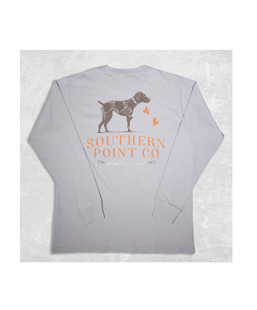 Southern Point - Birds Flushing Long Sleeve Tee