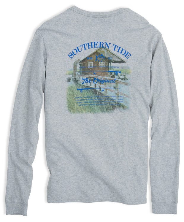 Southern Tide - The Original Boathouse Long Sleeve Tee