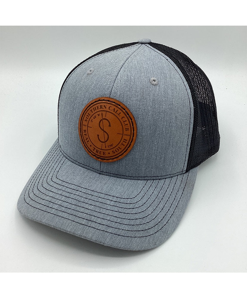 Southern Call Club - Logo Leather Patch Trucker Hat