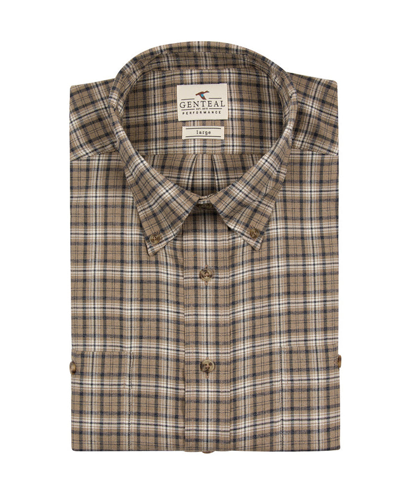 GenTeal - Performance Flannel Button Down