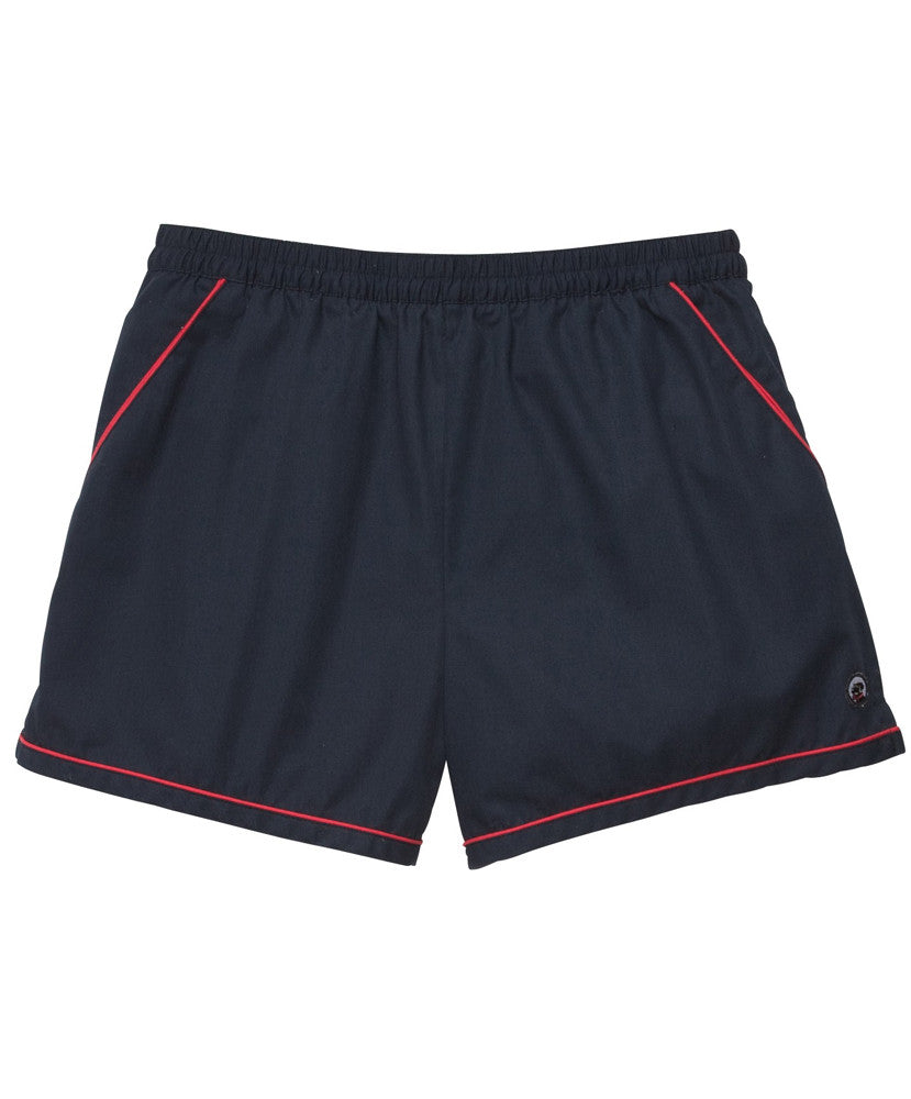 Southern Proper - Hackett Short - Navy w/ Red