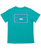 Southern Tide - Kids Original Skipjack T-Shirt - Haint Blue