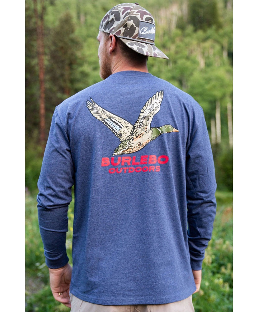 Burlebo - Flying Mallard Long Sleeve Tee