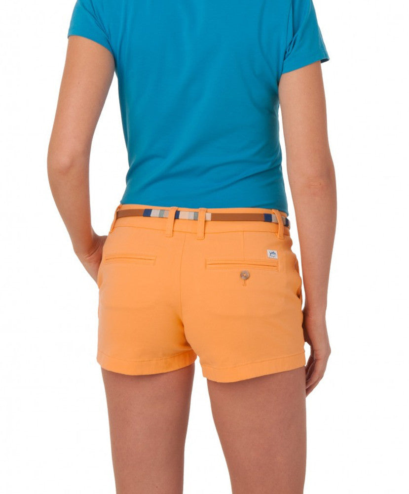 Southern Tide - Ladies Chino Shorts 3" - Horizon