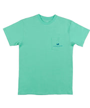 Southern Marsh - Cocktail Collection Tee: Hot Toddy - Bimini Green Front
