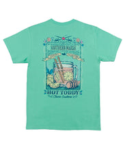 Southern Marsh - Cocktail Collection Tee: Hot Toddy - Bimini Green - Back