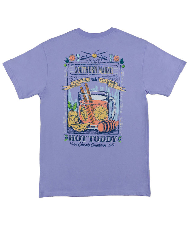 Southern Marsh - Cocktail Collection Tee: Hot Toddy - Lilac Back