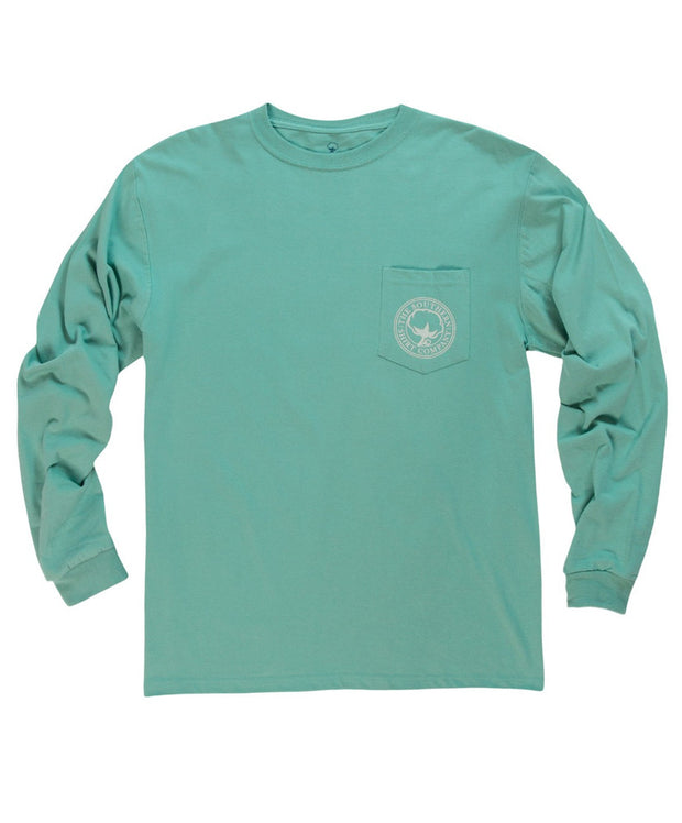Southern Shirt Co - Blockprint Trout Long Sleeve Tee
