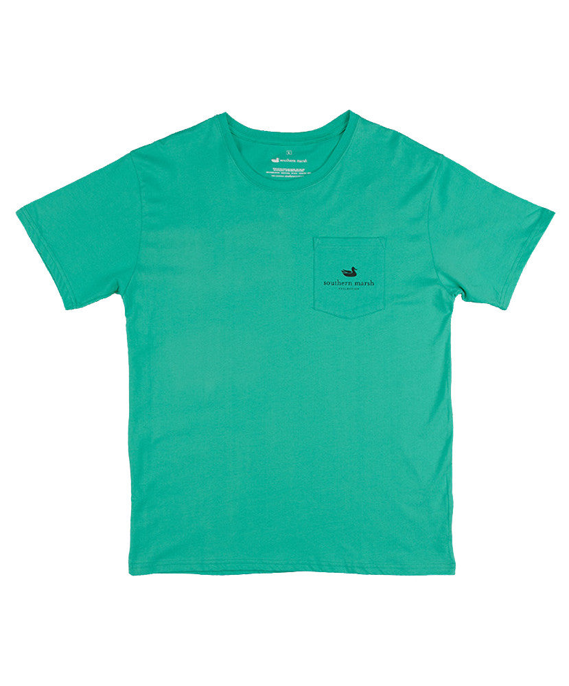 Southern Marsh - Mallard Morning S/S - Jockey Green Front