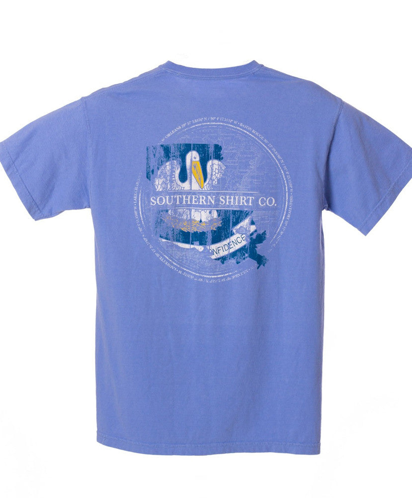 Southern Shirt Co - Louisiana Wooden State Tee