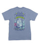 Southern Marsh - Cocktail Collection Tee: Mint Julep - Light Blue Back