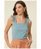 Ruffled Up Knit Top