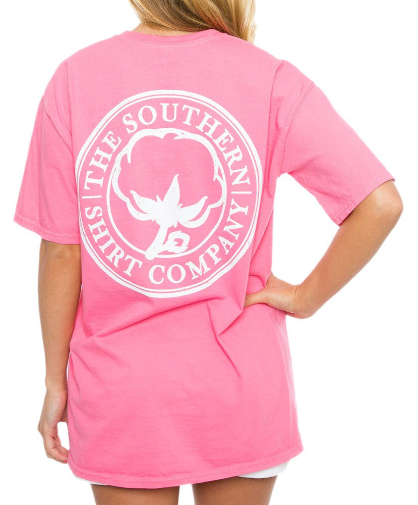 Southern Shirt Co. - Seaside Logo Tee - Lily Pink