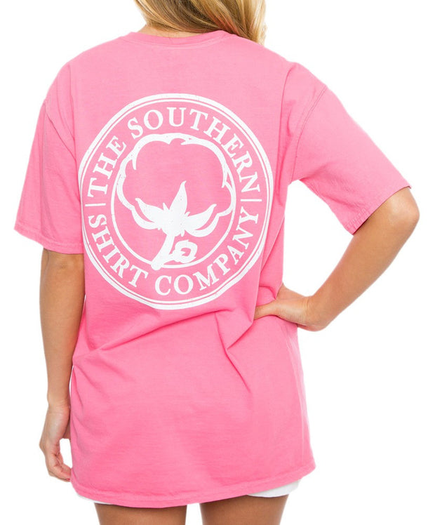 Southern Shirt Co. - Seaside Logo Tee - Lily Pink