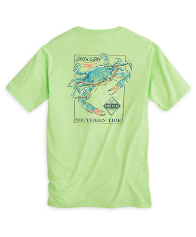 Southern Tide - Catch of the Day Blue Crab Tee