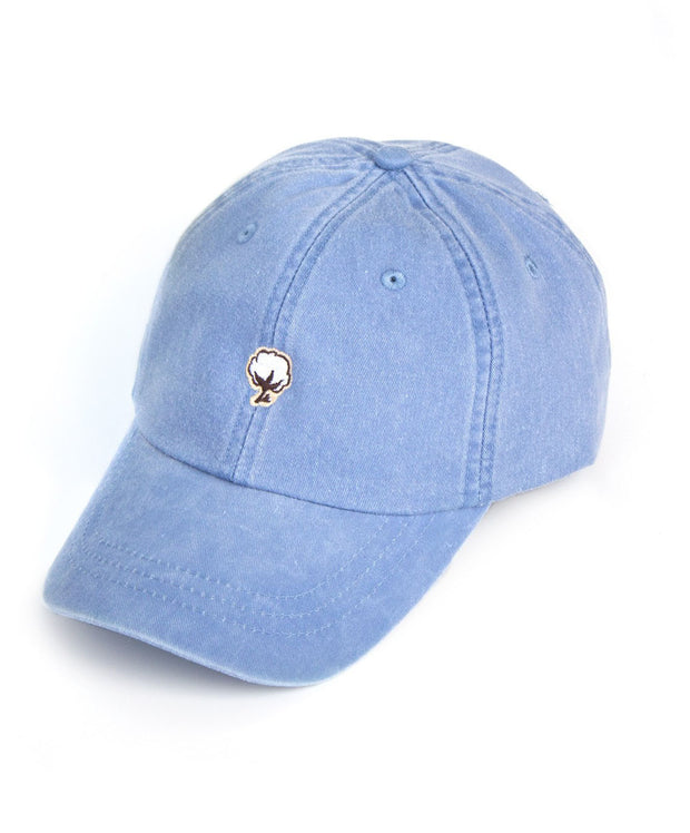 Southern Shirt Co. - Embroidered Cotton Logo Hat Periwinkle
