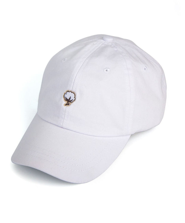 Southern Shirt Co. - Embroidered Cotton Logo Hat White