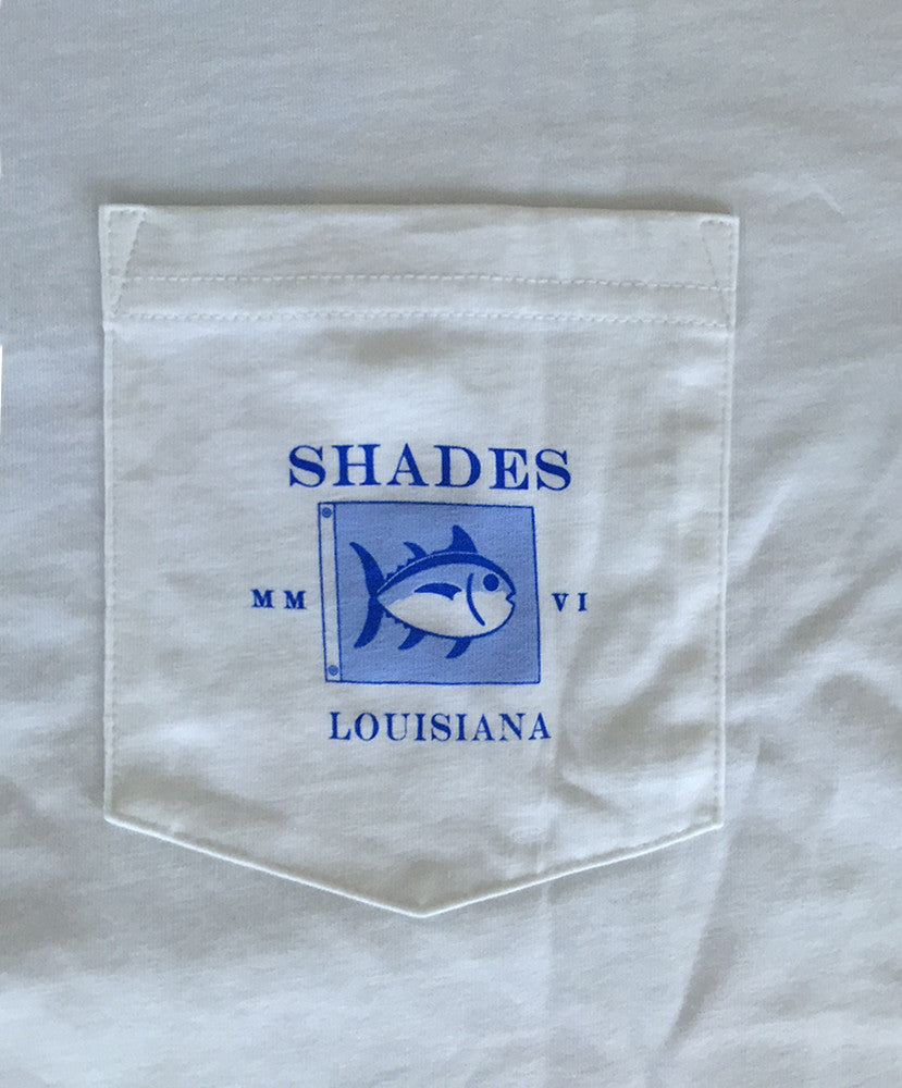 Southern Tide - State T: Louisiana - White Pocket