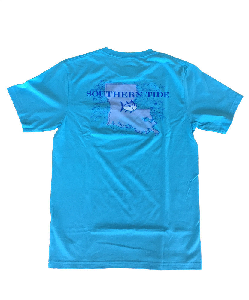 Southern Tide - State T: Louisiana - Ocean Blue