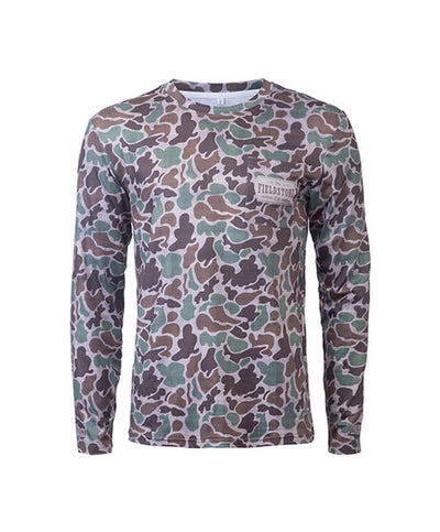 Fieldstone - Dry -Fit Pocketed LS Camo Tee