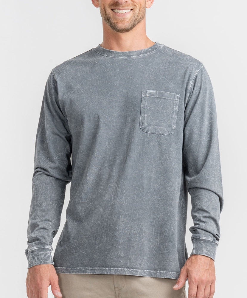Southern Shirt Co - Mineral Washed Basic Tee Longsleeve