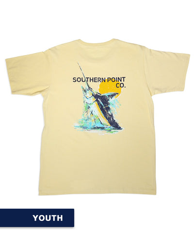 Southern Point Co - Youth Nautical Marlin Tee