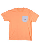 Southern Marsh - Stewart Pocket Tee - Melon/Blue